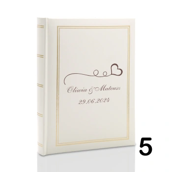 Album ślubny wsuwany na 100 zdjęć 10x15 personalizowany 12 wzorów